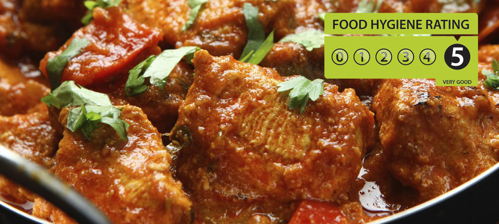 Indian chicken jalfrezi curry.